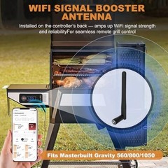 WiFi Replacement Controller for Masterbuilt Gravity Grill Smoker Kit