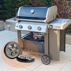 8-Inch Wheels for Weber genesis II Grill & Genesis II LX 300 200 400 600 Series