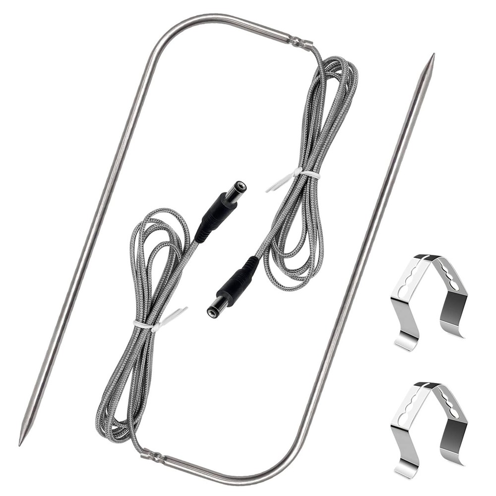2-Pack Temperature Meat Probe Replacement for Rec 2 Pcs Probe, x 2
