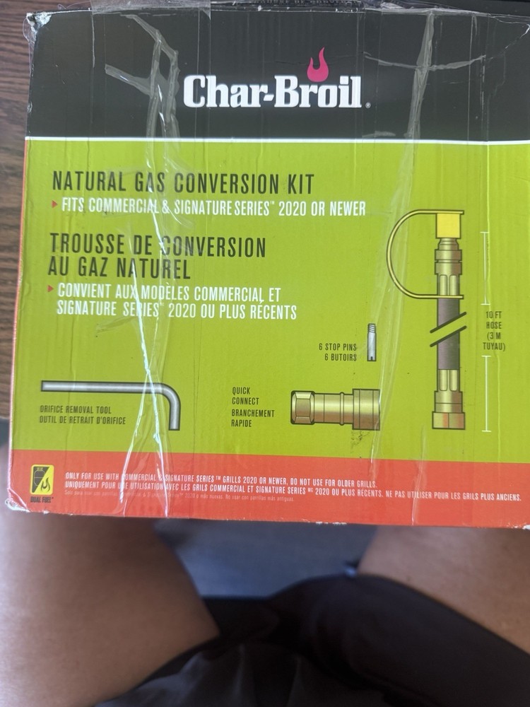 Char-Broil Natural Gas Conversion Kit 6842 Open Box