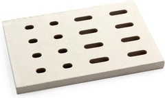 7 1/16″ Universal Replacement Heat Plate Flame Tamer, Ceramic Brick Flame Tamer