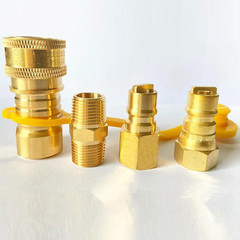 3/8 Inch Natural Gas Quick Connect Fittings, Natural and Propane LP Hose Extensi