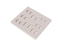 GasSaf Ceramic Radiant Replacement for Bakers & Chefs, 8″ x 7.25″ (6 pcs)