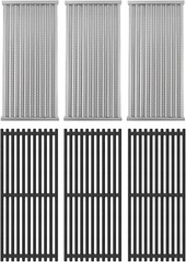 Cast Iron Grate and Stainless Steel Emitter for Charbroil Commercial 3 Burner Ga