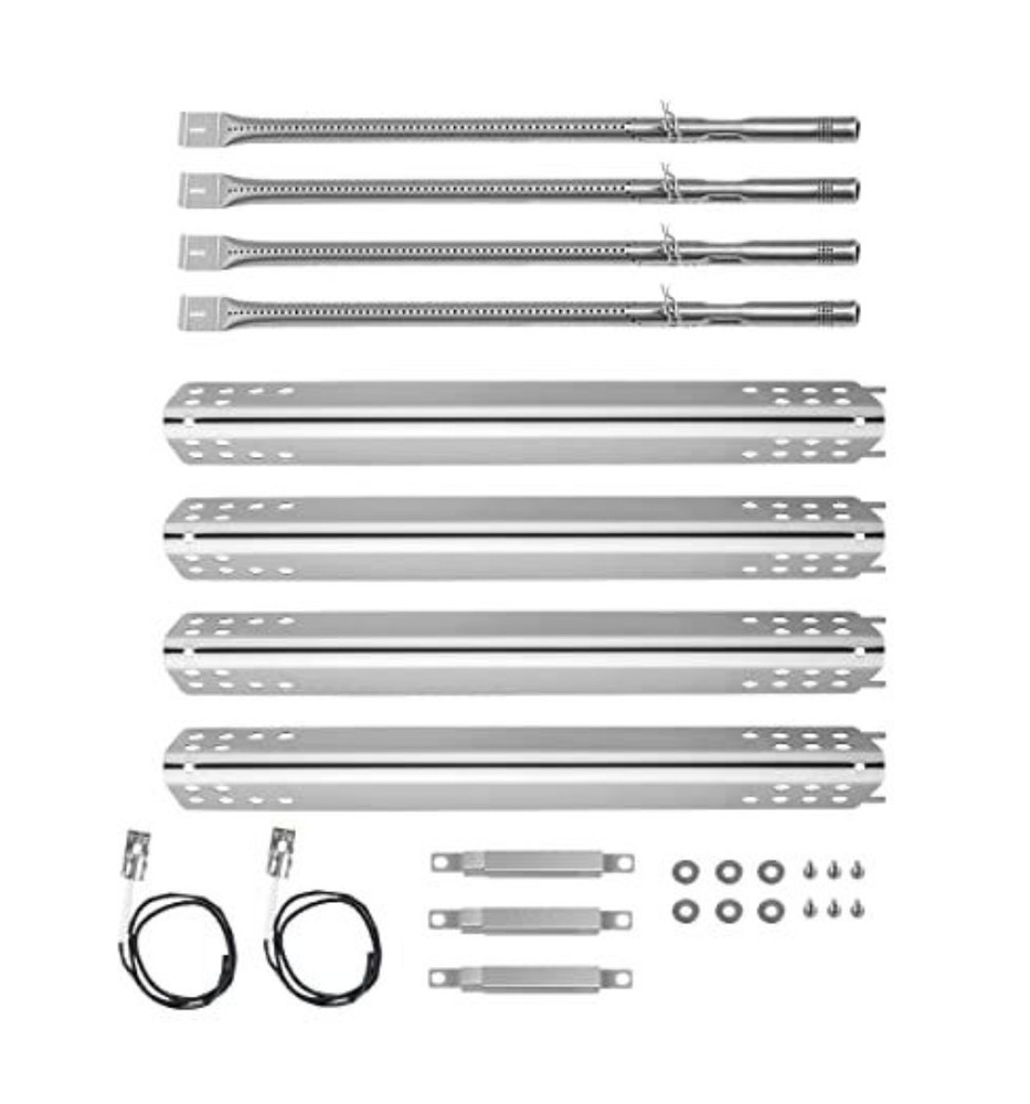 17″ x 4 Burner FullParts Kit for Charbroil Performance Grills Part #15494 (Long)
