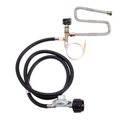 1Kit Propane Gas Control Valve System Fire Pit BBQ Gril Stove 600mm Universal M8