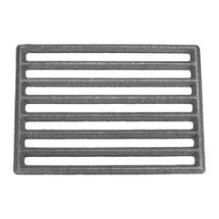 Cast Iron Fire Grate, 8.4″ Rectangle BBQ Grill Grate Replacement High Heat Ch…