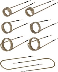 Magnetic Induction Heater Coil Induction Heat Accessories 7 coils 1 free forming