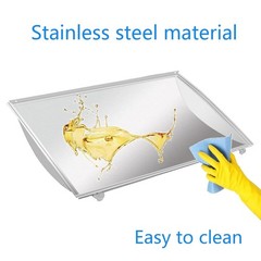Stainless Steel Heat Plate & Drip Pan Replacement for Charbroil Grills 26.25″x17