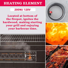 2 Pack Hot Rod Ignitor Compatible with Pit Boss & Camp Chef Wood Pellet Grill, H