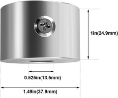 Aluminum Bushing for Wood Pellet Grill Auger,Replacement Parts for Auger Motor B