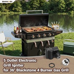 5 Outlet Electronic Grill Igniter for Blackstone 36 36 with Air Fryers