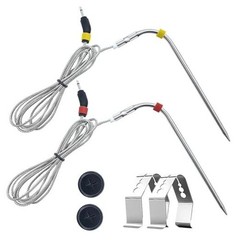 2-Packs iGrill Pro Meat Probe Replacement for Weber Grills,igrill, Connect Red