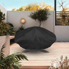 Grill Cover Waterproof BBQ Cover BBQ Party Adjustable Straps Tear Resistant