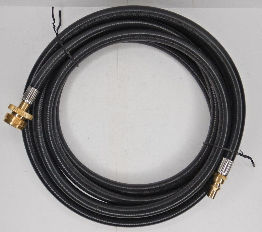DozyAnt 10 Feet 1/4″ Quick Connect RV Propane Hose Converter Replacement