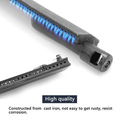 15 3/4 Inches Cast Iron Burner for BBQ Barbeques Galore Turbo 5 Burners CG5TD…