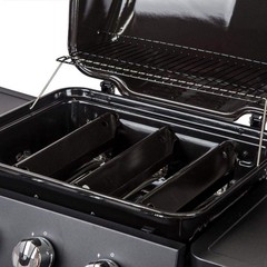 3PCS Grill Heat Shield Tent Replacement Flame Tamer for DynaGlo 3Burner