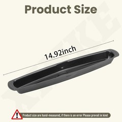 2 Pack ​​14.5″ Grill Oil Grease Catcher Drip Tray Pan Replacment
