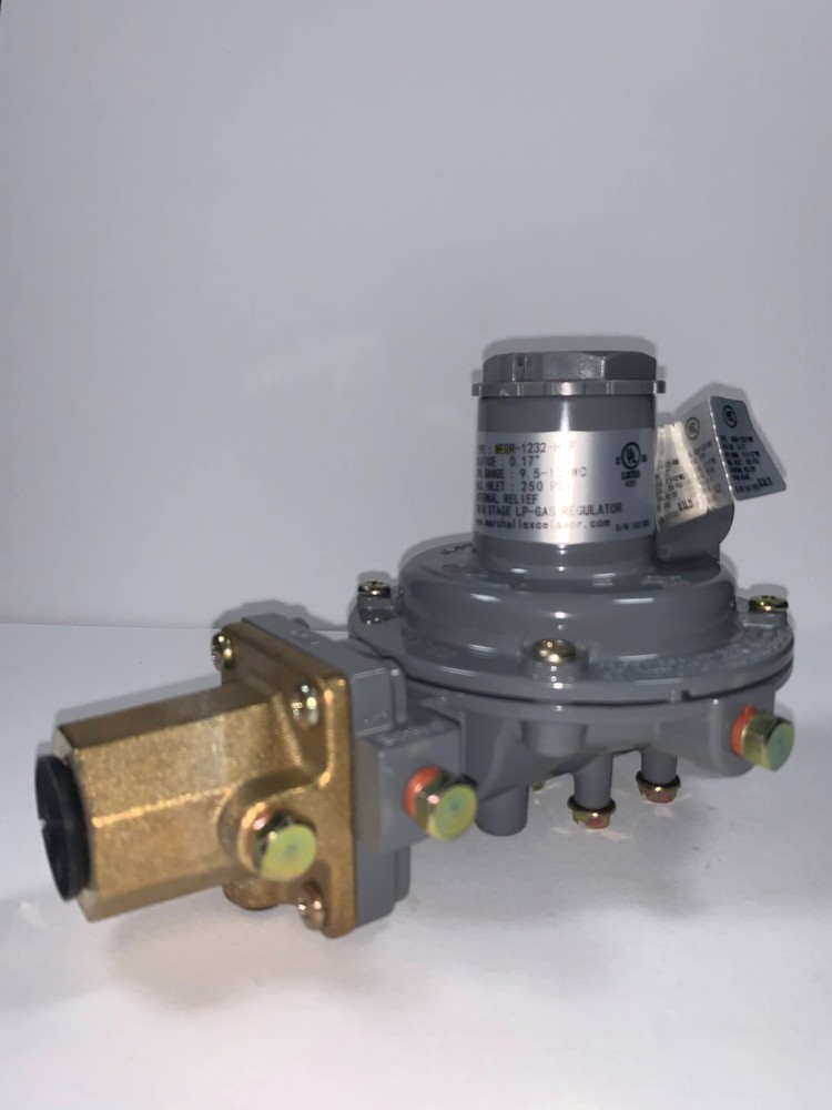 MEC Excela-Flo MEGR-1232-HBF Twin Stage Propane Regulator FPOL x 1/2 FNPT