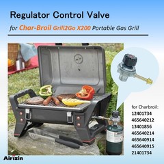 Regulator Control Valve for Char Broil Grill2Go X200 Portable Gas Grill,Repla…