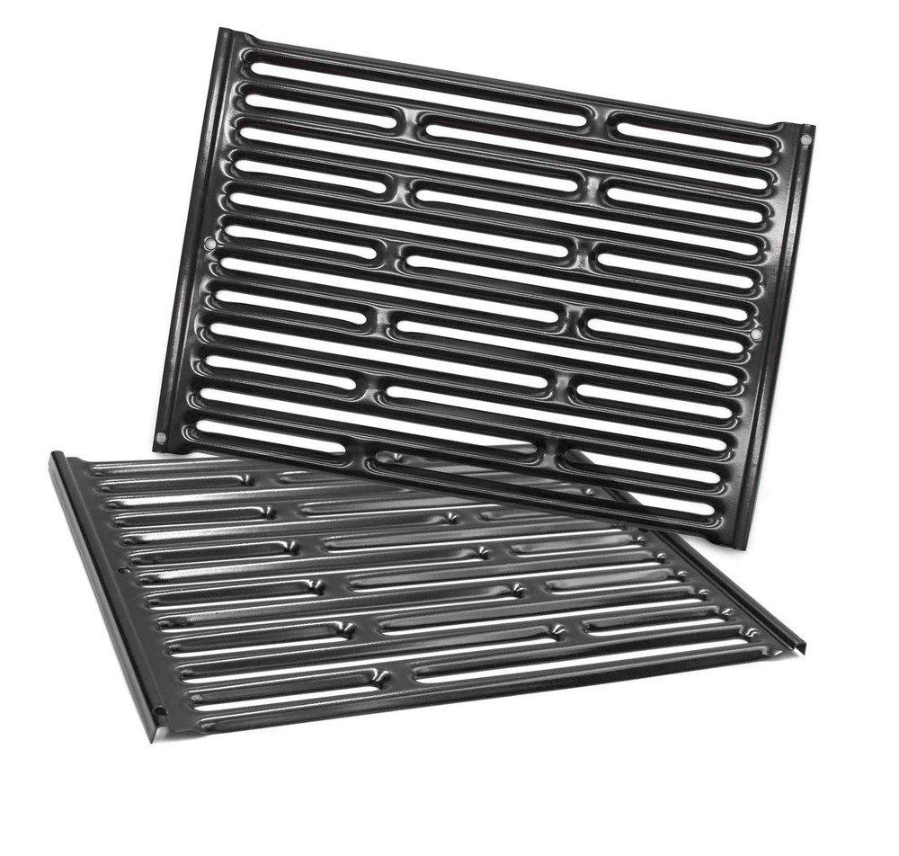 2Pack 15 Inch Porcelain Steel Cooking Grates for Genesis Silver A Spirit