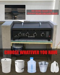 Blackstone Grease Catcher with Removable Grease Gate