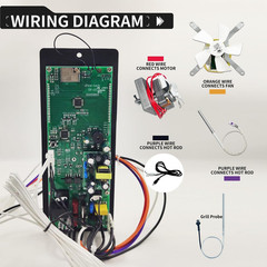 Gen 2 Wifi PID Pellet Grill Controller Replacement for Camp Chef PG24-82 Models