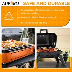 Aupoko Low Pressure One Pound Propane Tank Gas Regulator Valve, Portable…