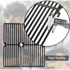 Cast Iron Grill Grates 17 5/8″ x 6 15/16″ for Dyna-Glo DGE486BNP – Heavy Duty