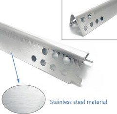 Stainless Steel 4pack 14-3/4” Burner and 16″ Heat Plate Replacement Part for Cha
