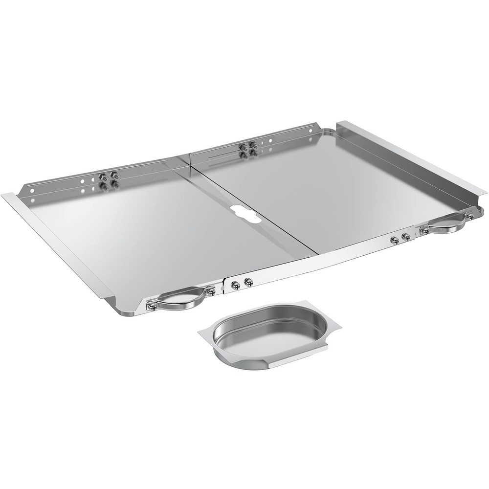Replacement Grease Tray with Catch Pan for Dyna Glo Grill Silver
