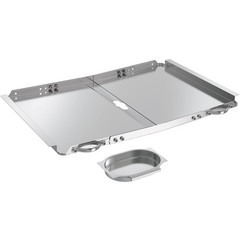 Replacement Grease Tray with Catch Pan for Dyna Glo Grill Silver