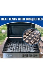 Heat Plates Grill Flame Tamer Replacement for RCS 26″ 32″ 40″ Summerset Sizzler