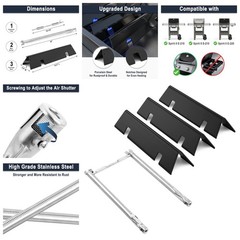 X Home 7635 Grill Parts Replacement for Weber Spirit & Spirit II 200 Series