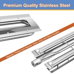 Derurizy Stainless Steel Burner Tube Gas Grill Replacement Parts for Select V…