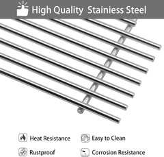 23 1/4″ Stainless Steel Grill Grid Grates Replacement Parts for Viking VGBQ 30″