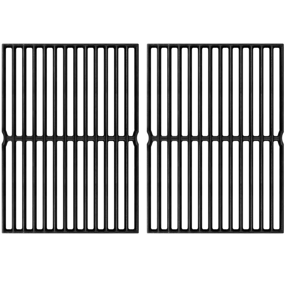 7522 7521 15″ Grill Grates Replacement for Weber Genesis Silver A, Cast Iron Gra