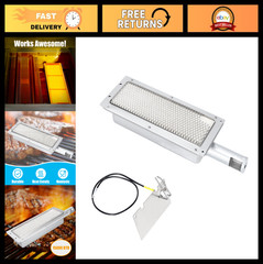 Premium Infrared Ceramic Burner Replacement for Smoke Hollow Grills, Silver