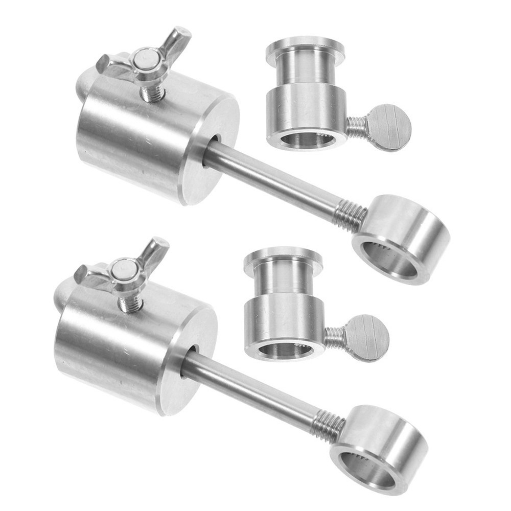 2 Pcs Bbq Rotisserie Grill Spit Counter Balances Spitting Weights