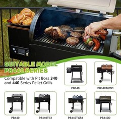 Flame Broiler Kit for Pit Boss 340/440 Series Smoker Grill, Main Plate & Slide C