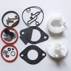 APHP 796184 Carburetor Carb Repair Rebuild Kit for B&S 698787 White and Gray
