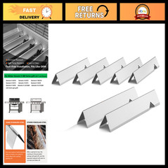 17.125″ Stainless Steel Flavorizer Bars 7-Pack for Genesis II E-410 Grill & More