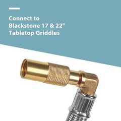 5Ft Propane Regulator Hose Stainless Braided Hose for Blackstone 17 ” and 22″ US