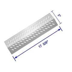 17 5/8″ 16GA Grill Heat Plates BBQ Gas Grill Replacement 17 5/8″ x W 5″ 5PC