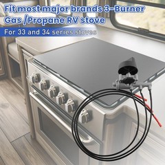 RV Stove Piezo Igniter Kit Fits for Atwood, Wedgewood, Dometic, Suburban, Gar…