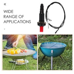1 Set Compact Durable Gas Stove Igniter Replacement ABS Metal Kitchen Tool