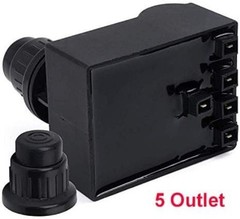 Electronic Spark Generator for Gas Grills – Push Button Ignitor with 5 Outlets