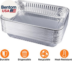 20 Pack Grill Drip Pans, Compatible with Weber 6415 Grill Accessories, Genesis,