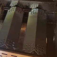 Hongso 14 9/16″ Porcelain Steel Heat Plates Replacement Parts for Nexgrill, 7…