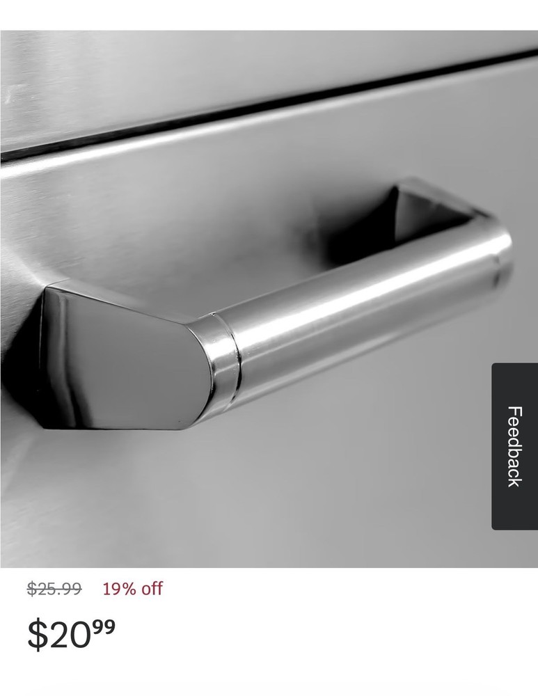 BBQGuys Signature Contempo Door/Drawer Handle Model Handle-H NEW!